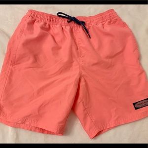 Mens Vineyard Vines Chappy Trunks XS GUC PInk